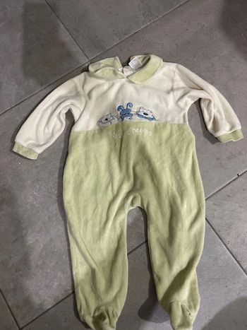 Pyjama velours 18 mois