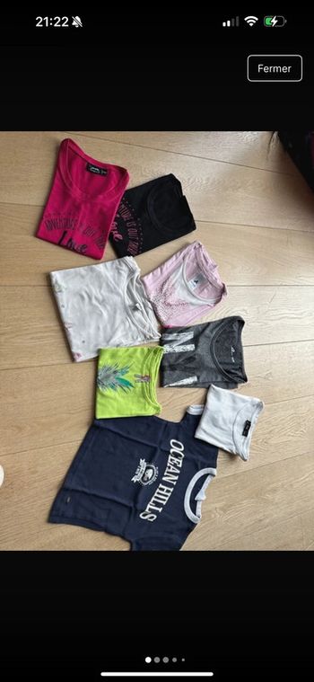Lot de t-shirt fille