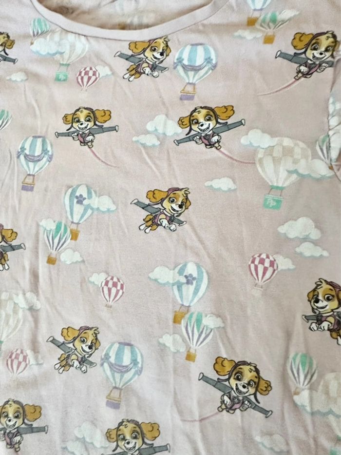 Chemise de nuit fille pat patrouille 8 ans rose - photo numéro 2