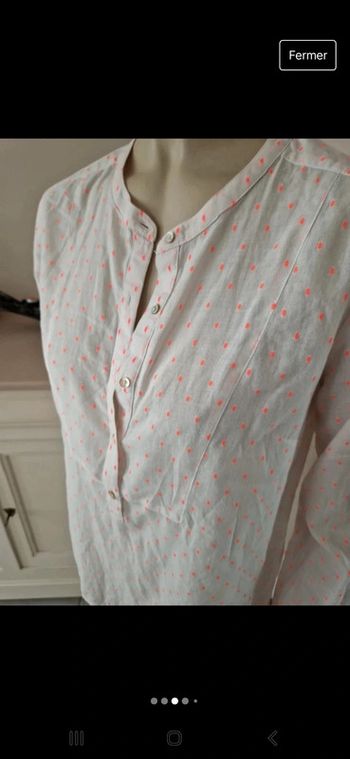 Blouse plumetis 🧡