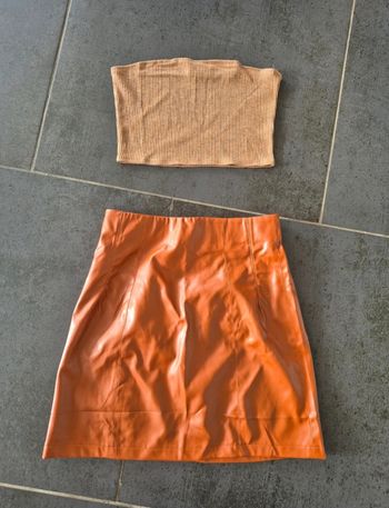 Lot jupe et top Femme L