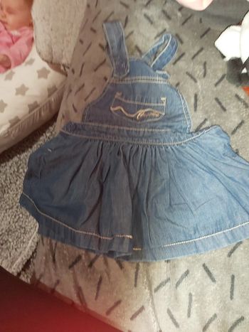 Robe en jean taille 6 mois 68 cm creeks
