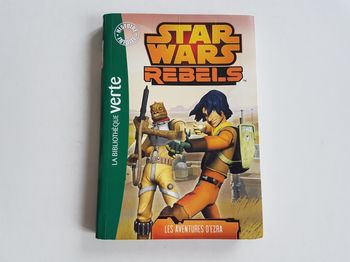Livre Star Wars Rebels Les Aventures d'Ezra La Bibliothèque Verte 1