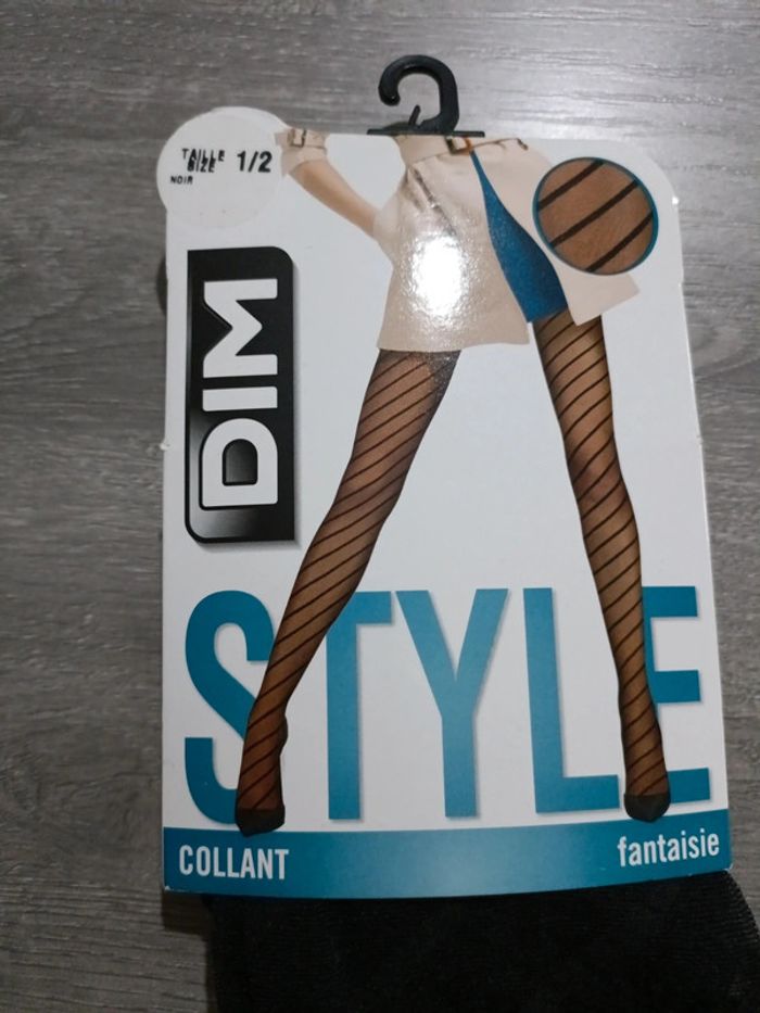 Collants DIM rayés – Neuf sous emballage d'origine - photo numéro 2