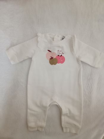 Combinaison blanche GEMO