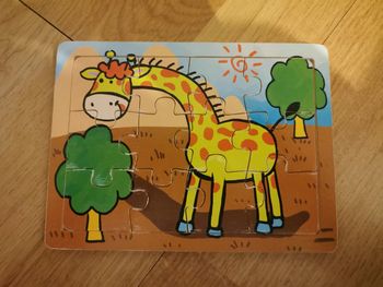 Puzzle giraffe
