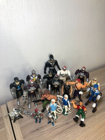 Lot de jouets figurines action figure Space adventure vintage bootleg KO Ninja