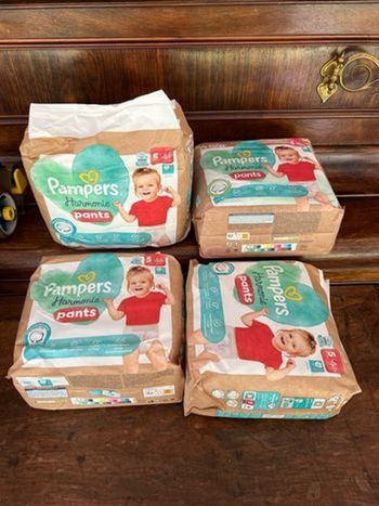 Couche taille 5 Harmonie pants Pampers : 108 pants  (4*27)