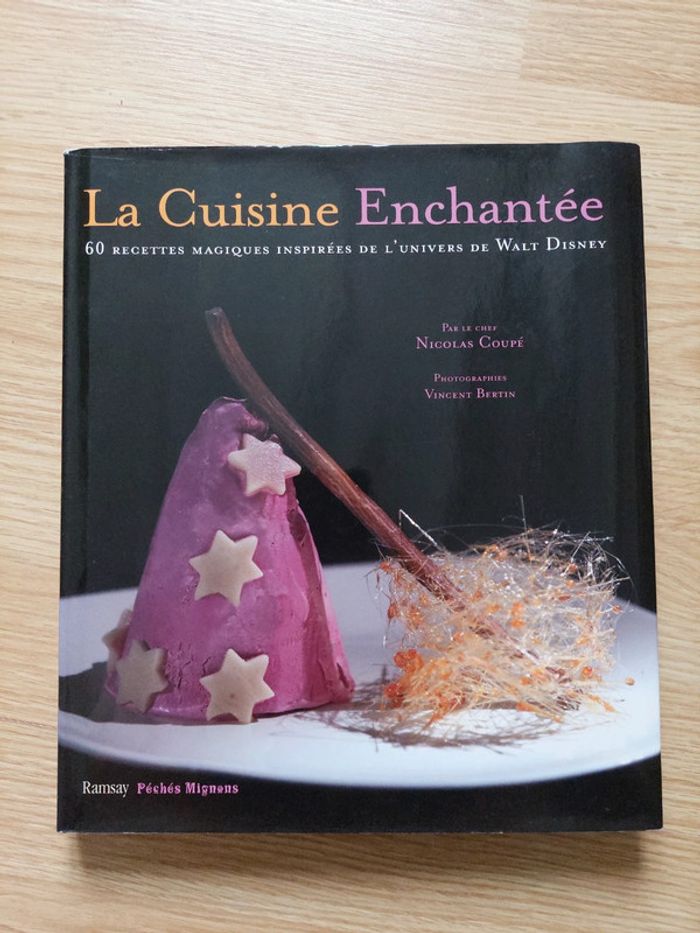 Les recettes enchantées inspirées de l'univers de Disney livre de cuisine