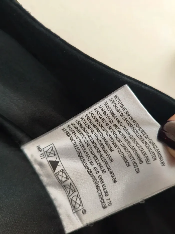 Manteau en cuir - vintage dressing - taille 42 - photo numéro 6