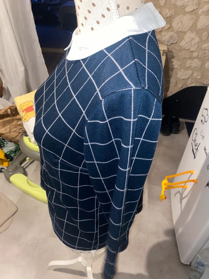 Blouse à carreaux - photo numéro 8