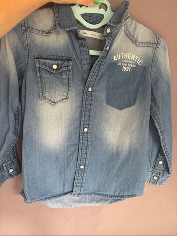 Chemise en jeans