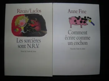 Lot 2 Romans Neuf de l'école des loisirs (Rivais/Laclos/Anne Fine) TBE