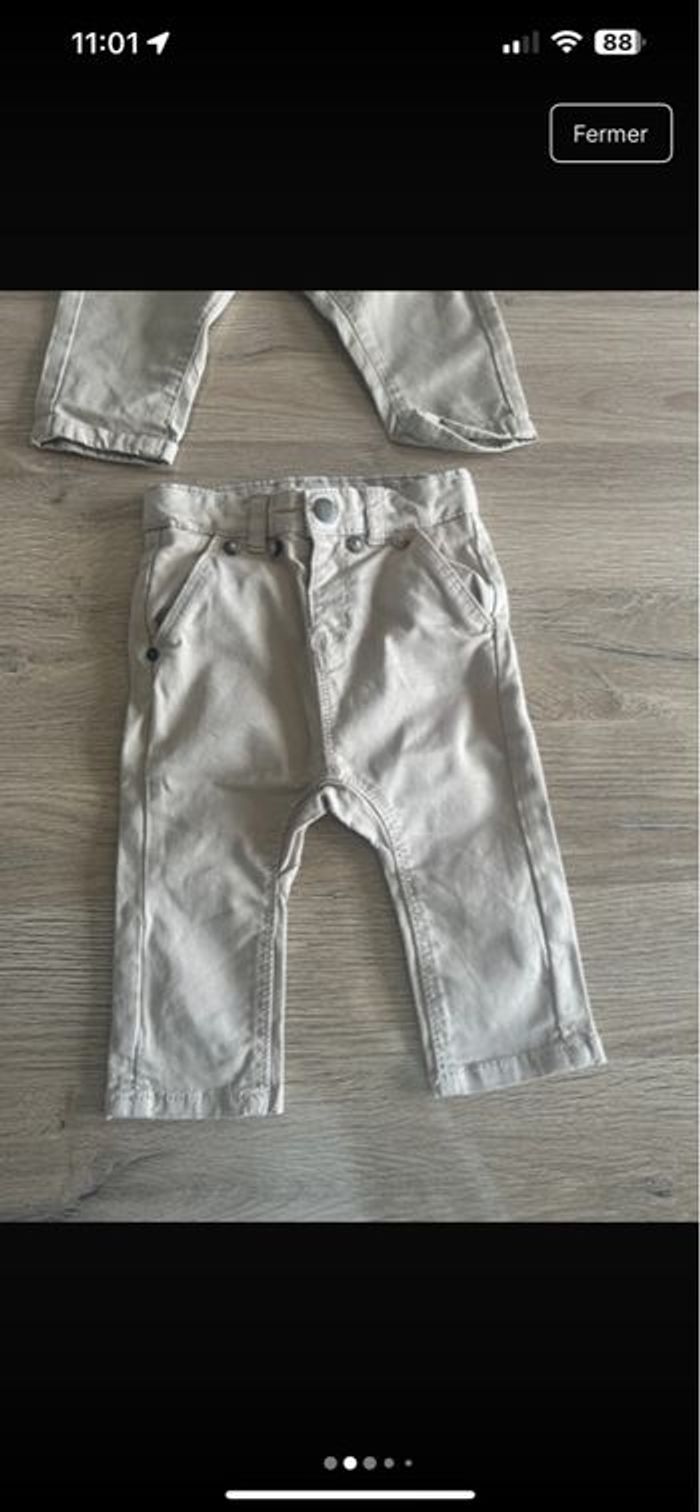 Lot de 2 pantalons chino - photo numéro 5