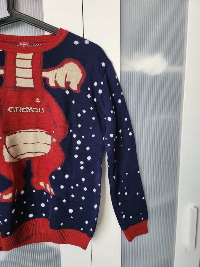 Pull FC METZ de Noël  taille 14ans - photo numéro 4