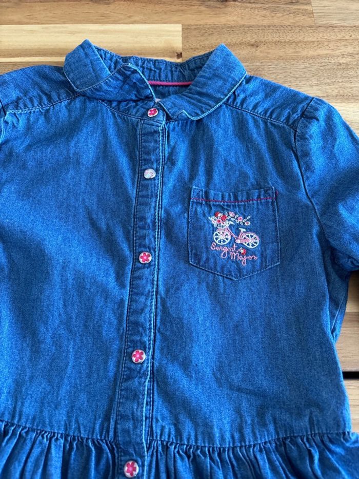 Robe bleu effet jean - photo numéro 2