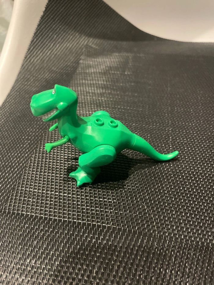 Lego Toy Story minifigure Rex le dinosaure vert Disney Pixar mini figurine lego officiel - photo numéro 3