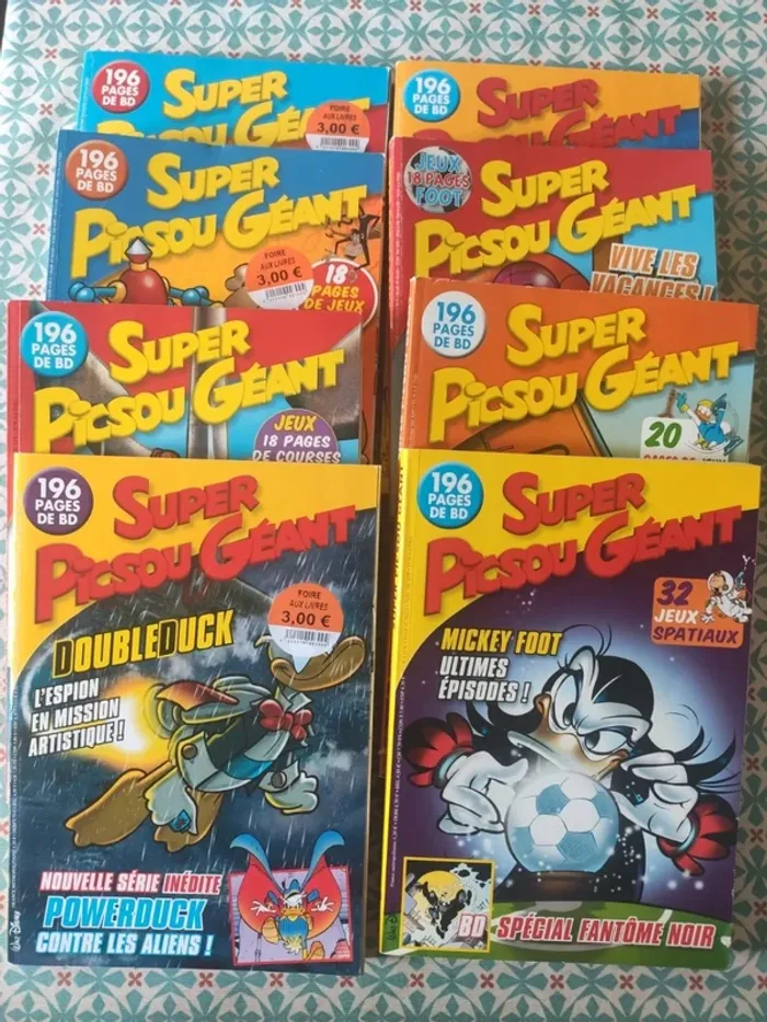 8 Super Picsou Géant