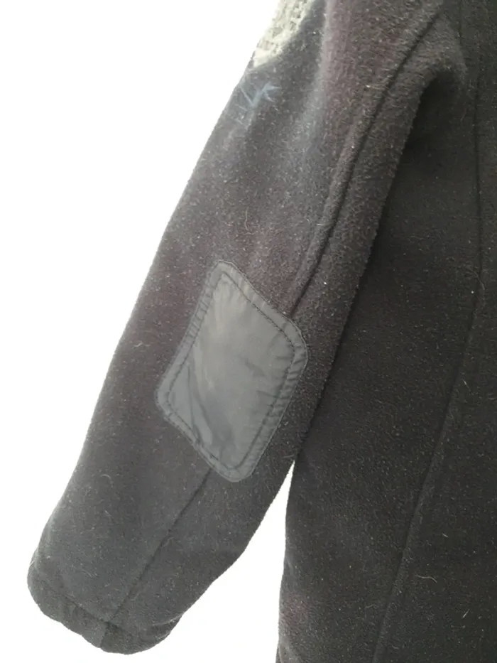 Blouson veste bi-matiere A1249 - photo numéro 6