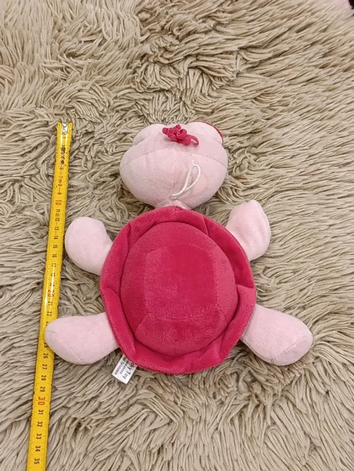 Peluche tortue Nicky Toy - photo numéro 3