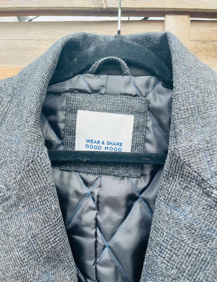 Manteau gris - Taille M - photo numéro 7