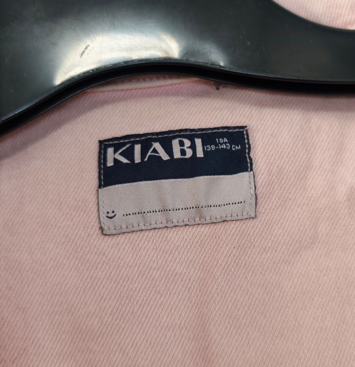 🌸 Veste en jean - Rose - Kiabi - 10 ans 🌸 - photo numéro 3