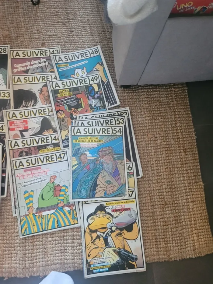 Lot de 39 numéros du magazine culte (À Suivre)De la fin des années 70 à 1983 - photo numéro 12