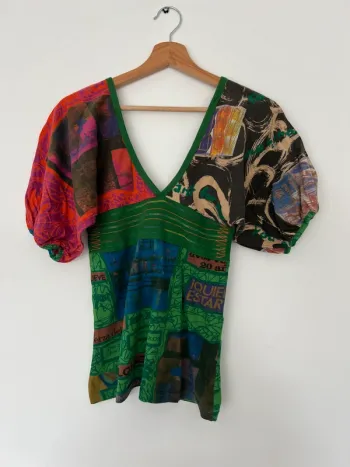 Haut manches bouffantes femme Desigual
