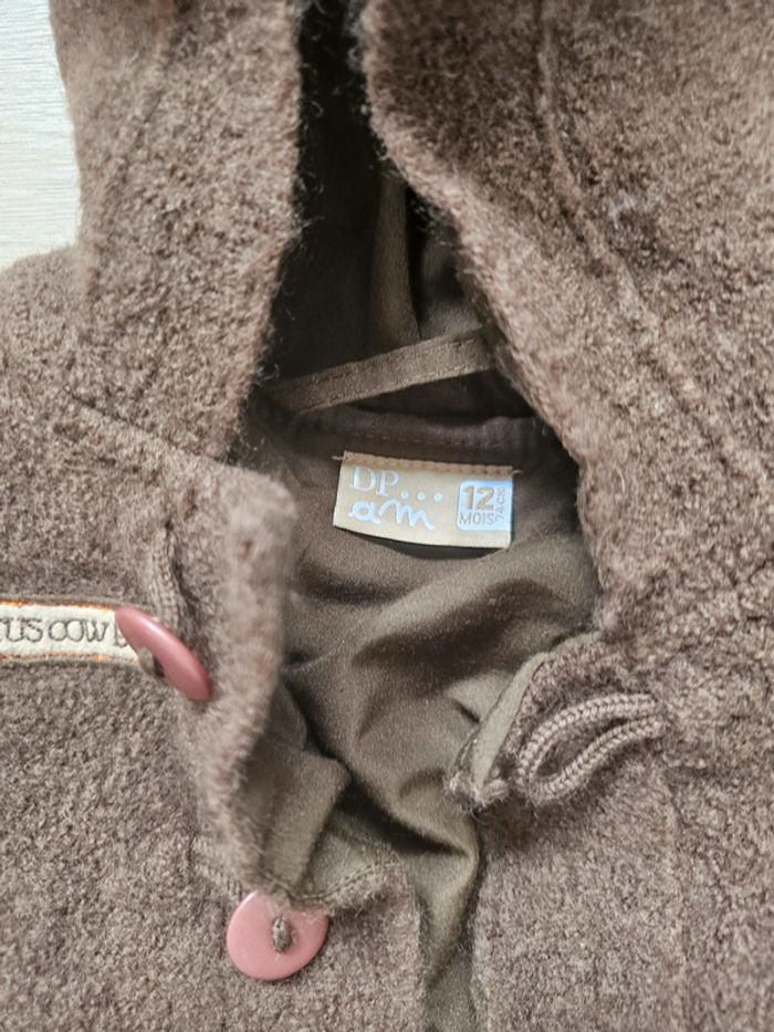 Duffle coat 12 mois DPAM - photo numéro 2