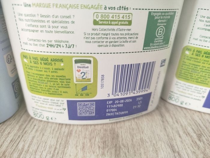 Lait infantile - photo numéro 2