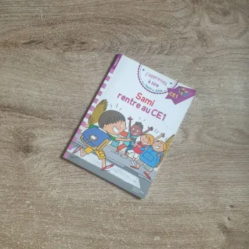 ⭐ Sami rentre au CE1 J'apprends à lire Hachette éducation #emyfleury_livres