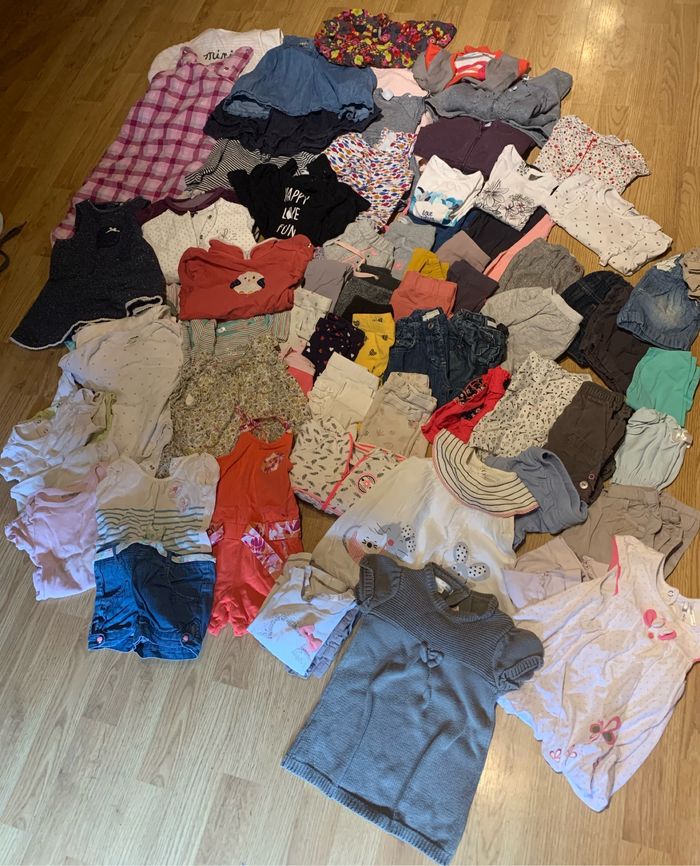 Lot vêtements fille