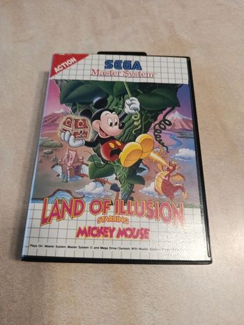 Jeu land of illusion sega master system