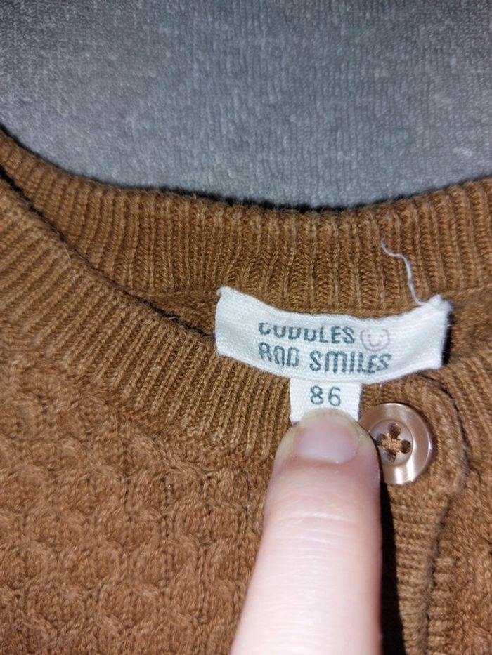 Gilet marron - photo numéro 2