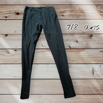 🖤 legging noir – basique indispensable – TEX 7/8 ans 🖤