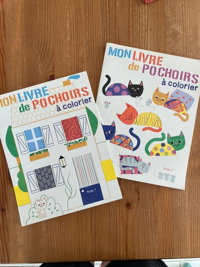 Livres pochoirs à colorier - photo numéro 1