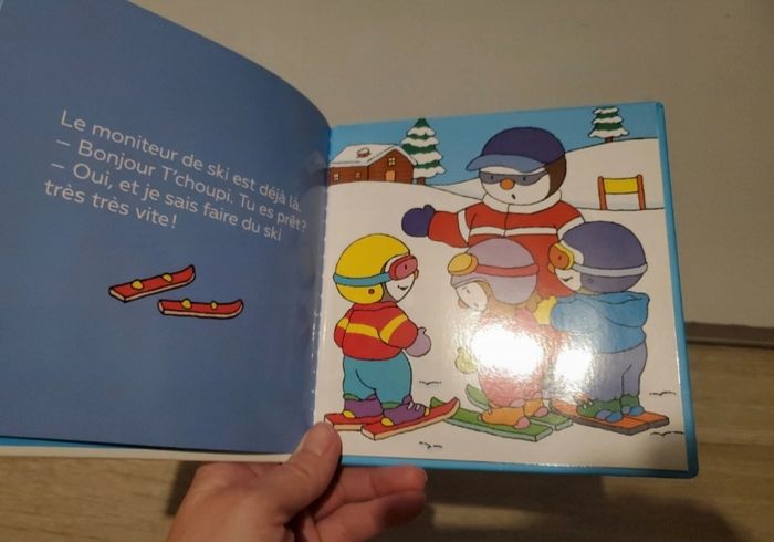 Livre T'choupi fait du ski - photo numéro 4
