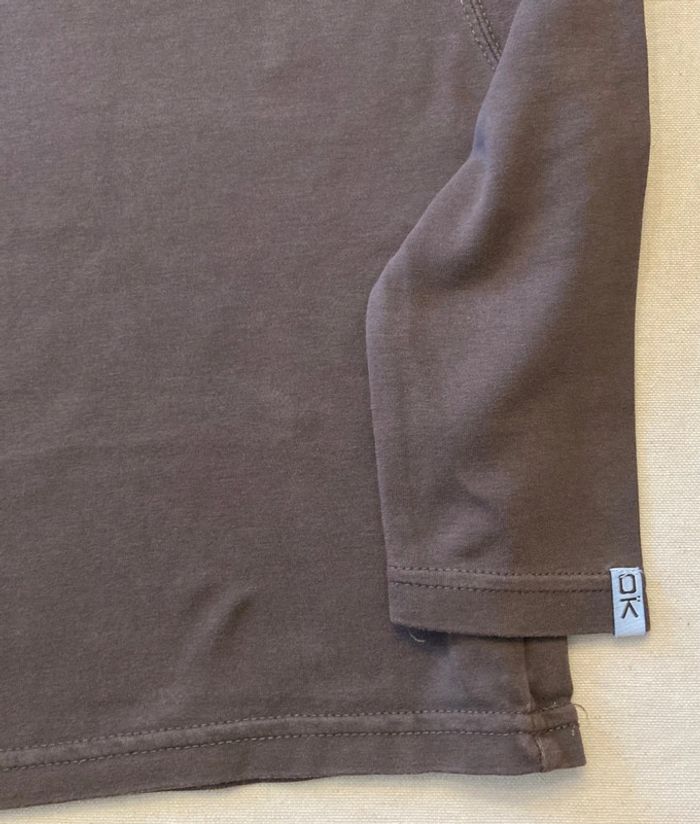 Tee-shirt à col roulé Okaïdi 5 ans marron - photo numéro 3