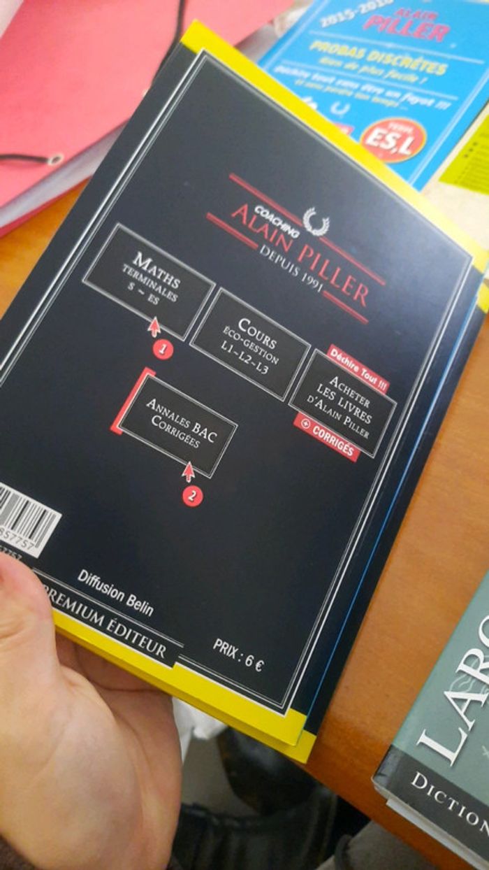 Lot 5 livre annales bac es l et dico allemand - photo numéro 3