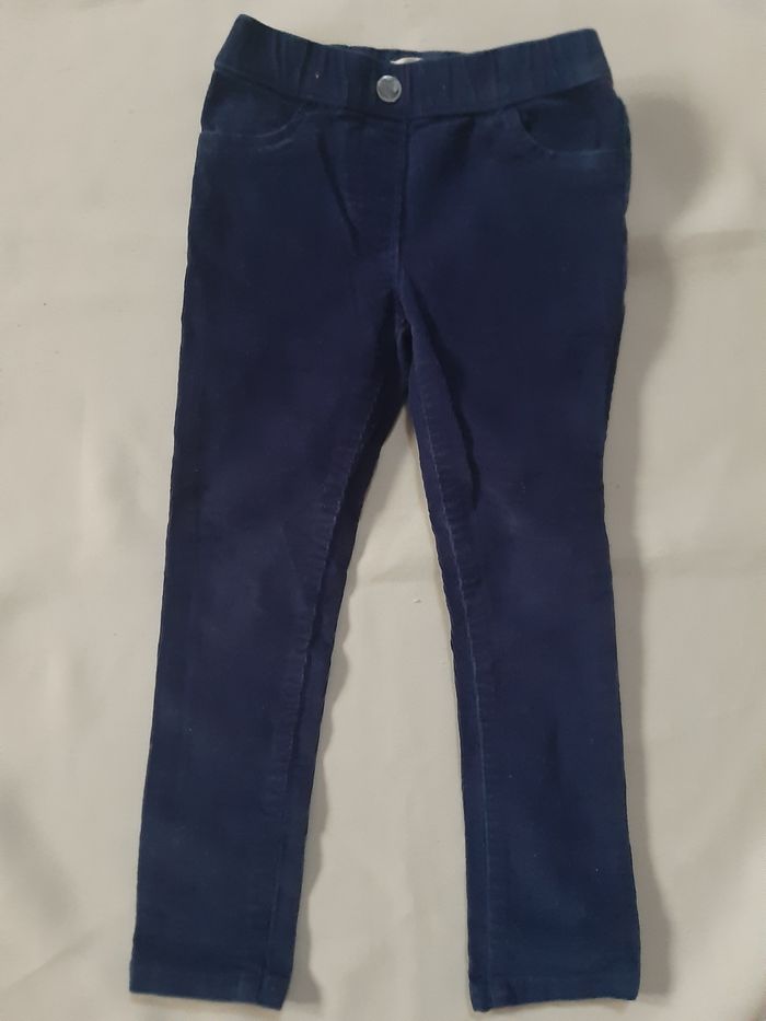 pantalon velours hiver fille - DPAM - 3 ans - photo numéro 2