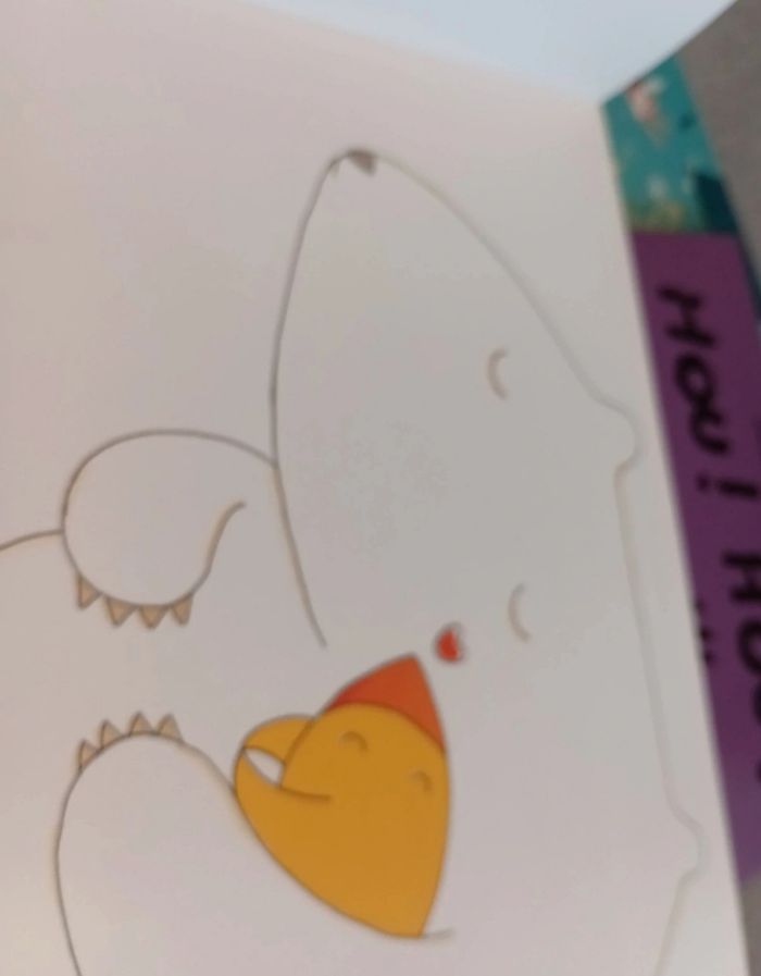 Livre école des loisirs un bisou pour de Malika doray - photo numéro 3