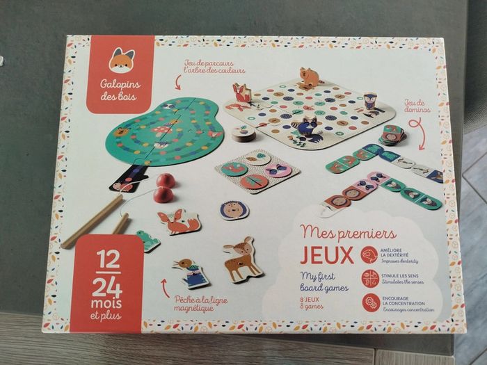 Mes premiers jeux -galopins des bois 12/24 mois