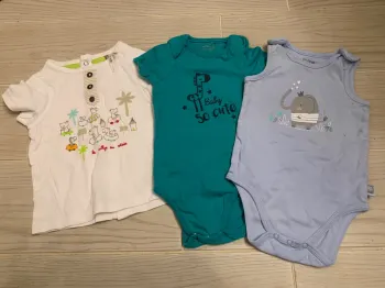 Lot été garçon 9-12m