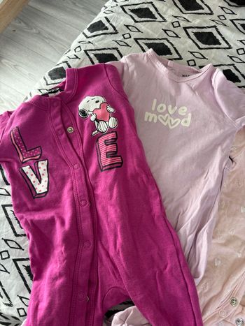 4 pyjamas fin taille 1 mois 
