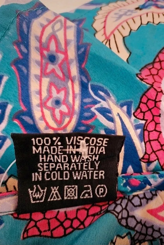 Haut + pantalon bleu à motifs Taille L Neuf - photo numéro 9