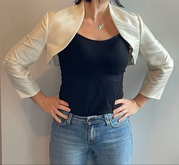 Gilet boléro femme robe de mariée cérémonie