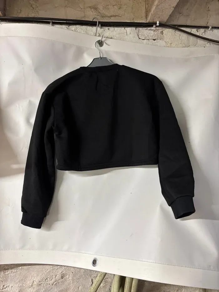 Pull crop top fille - photo numéro 3