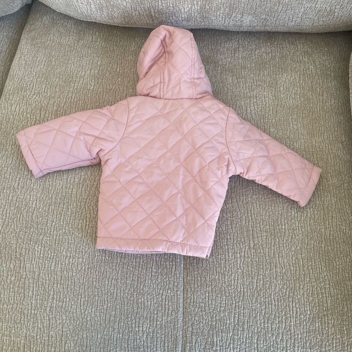 Veste à capuche rose Benetton - photo numéro 2