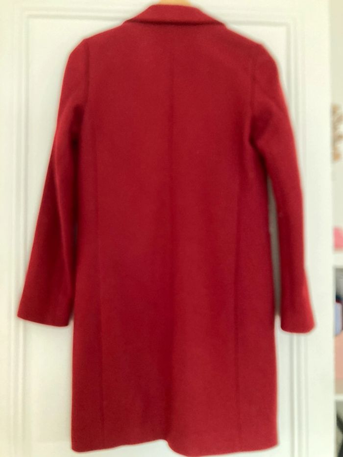 Manteau bordeaux Zara XS - photo numéro 6