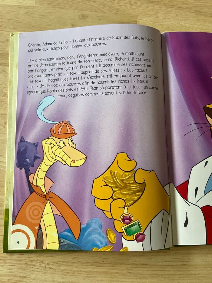 Livre Disney Audiocontes Magiques n°19 – Robin des Bois – Bon État (Sans Figurines) - photo numéro 7